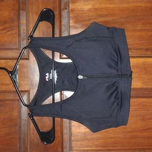 Fila Zip-Up Sports Bra